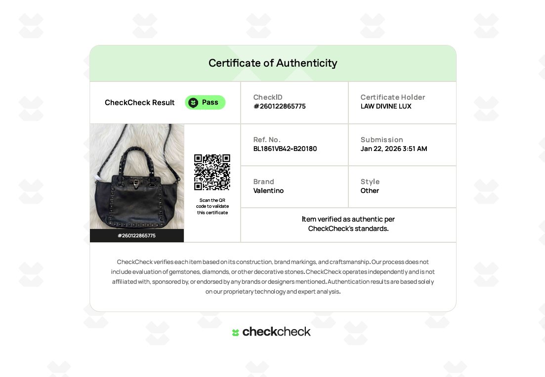 Rockstud leather crossbody bag B20180