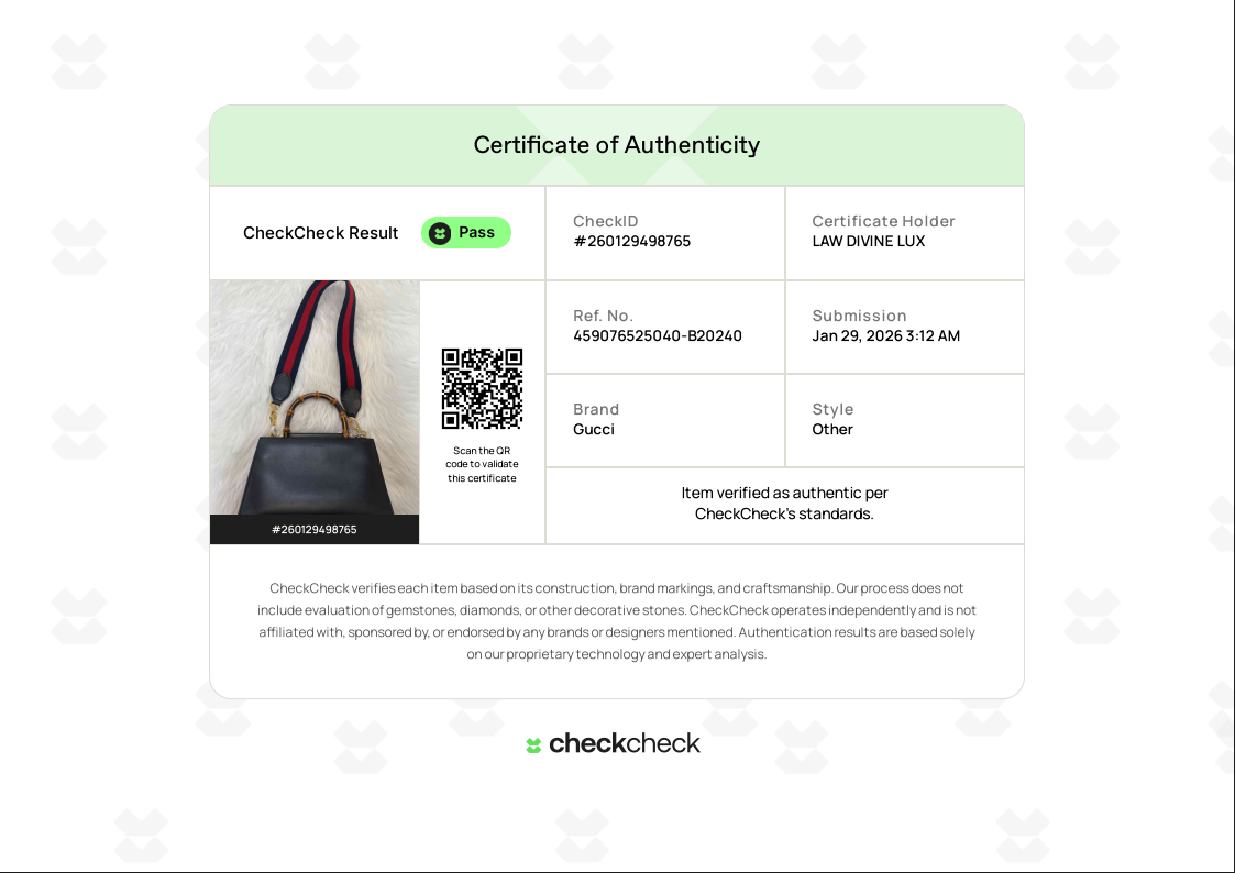 Nymphaea Top Handle Bag Leather