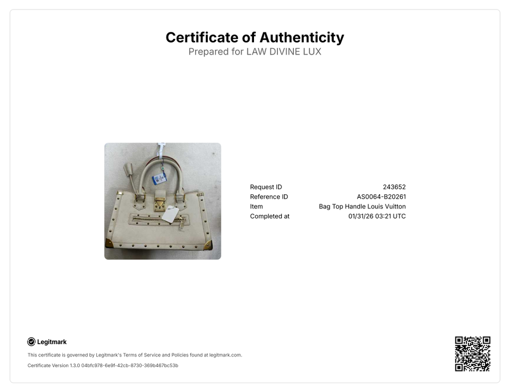 White Suhali Leather Le Fabuleux Bag B20261