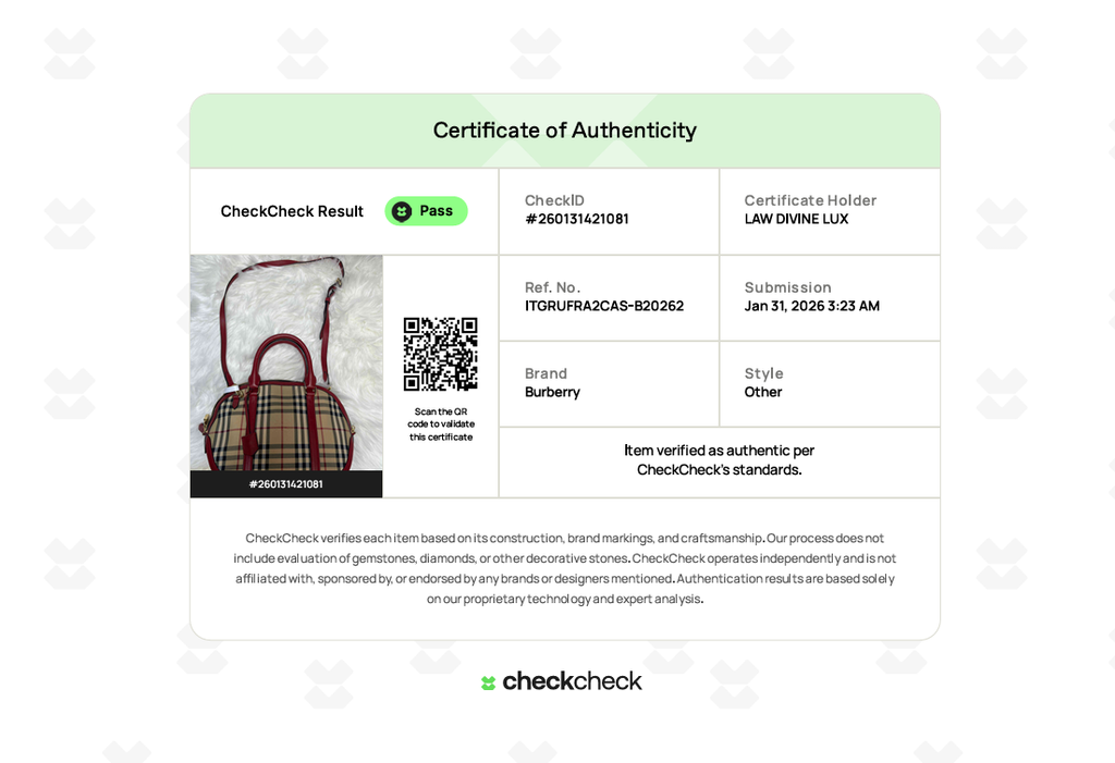 Horseferry Check Top Handle Bag