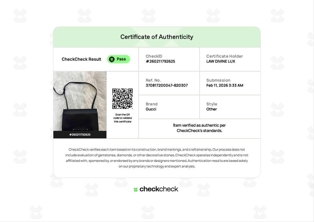 Bolsa Gucci Lady Bamboo Flap Preta B20307