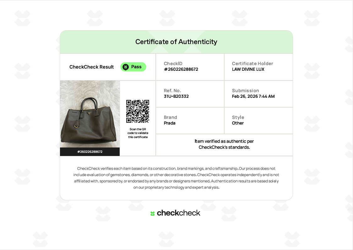 Galleria Double Zip Tote Saffiano Leather Large B20332