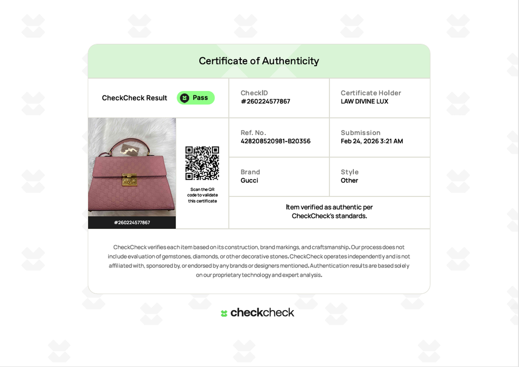 Pink Guccissima Leather Medium Padlock Top Handle Bag B20356