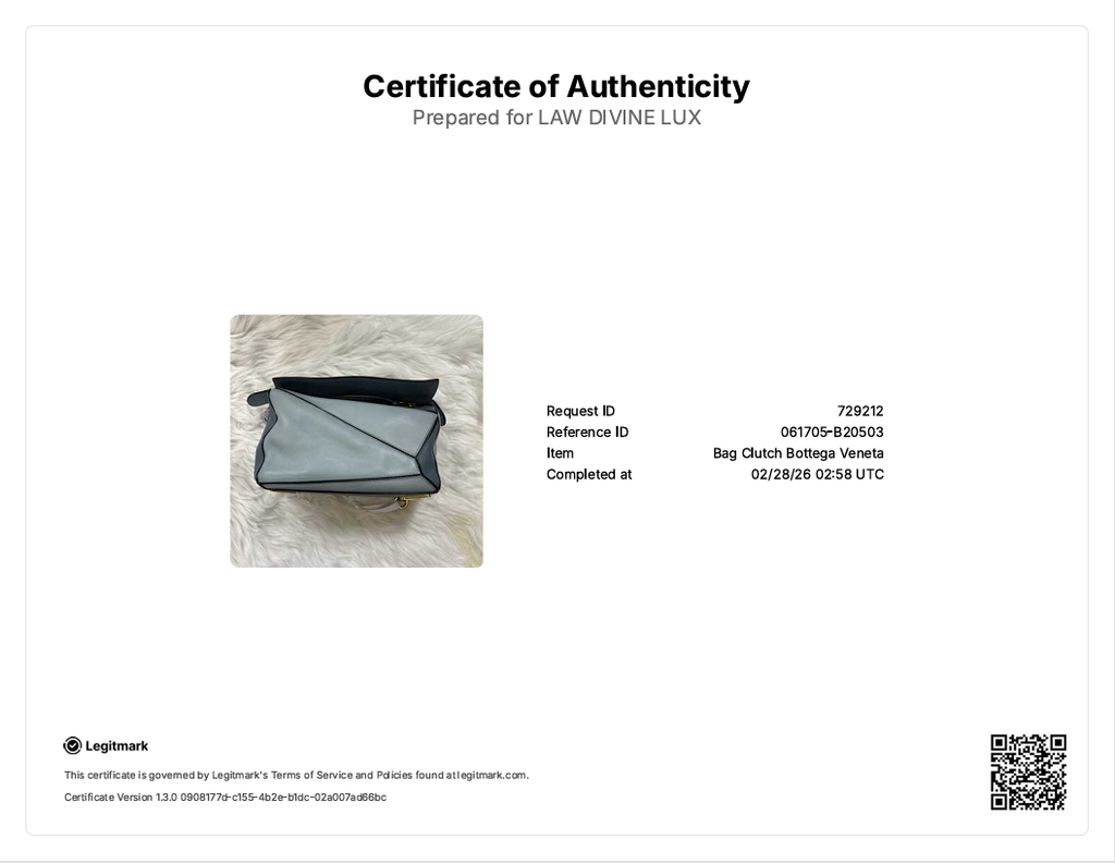 Small Tricolor Puzzle Bag B20503