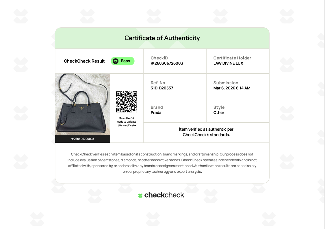 Saffiano Leather Galleria Double Zip XL B20537