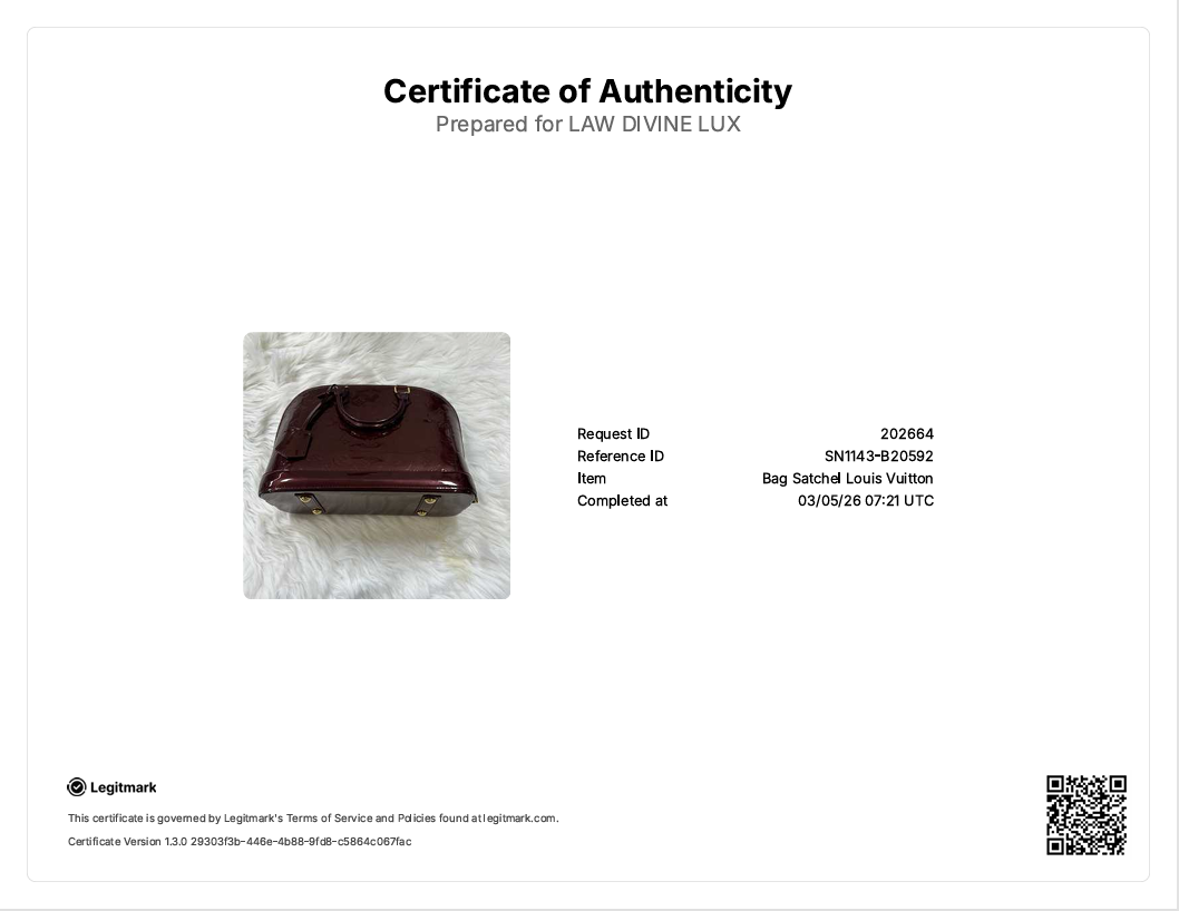 LV Monogram Alma PM w/ Tags B20592