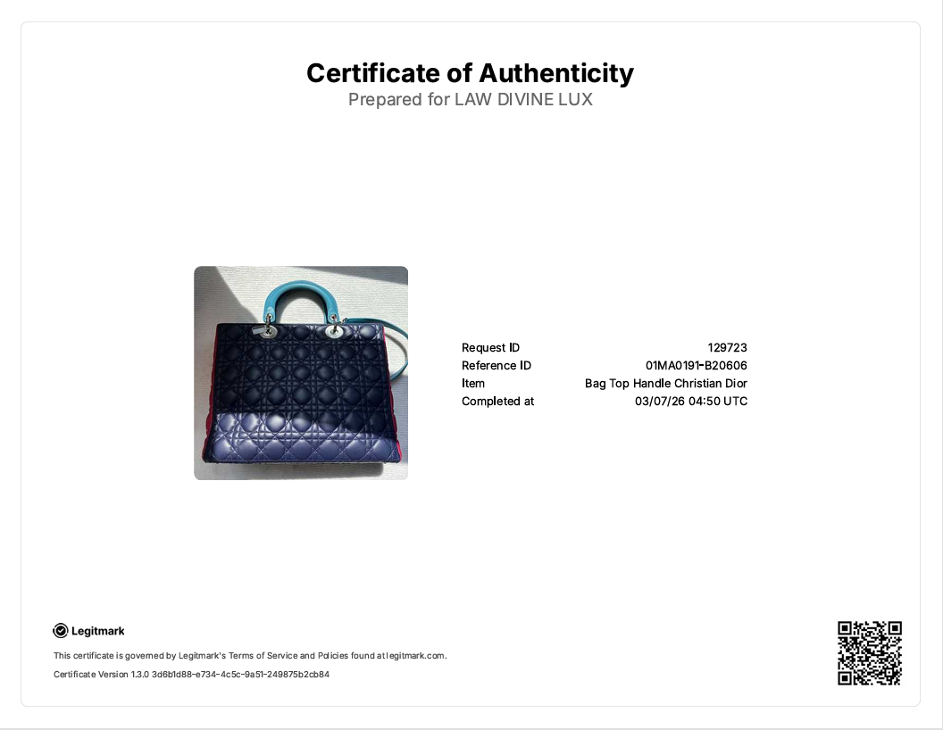 Lady Dior Bag Cannage Quilt Lambskin Large B20606