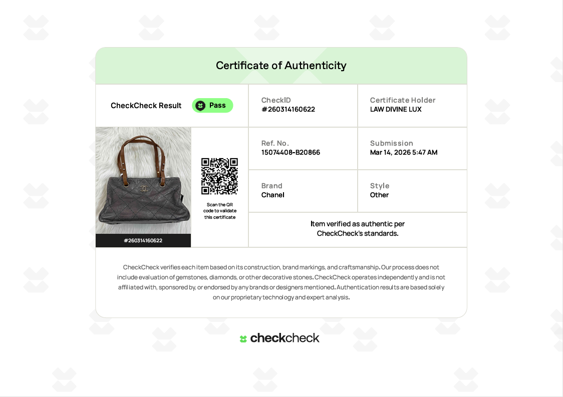 Glazed Calfskin On the Road Zip Tote B20866