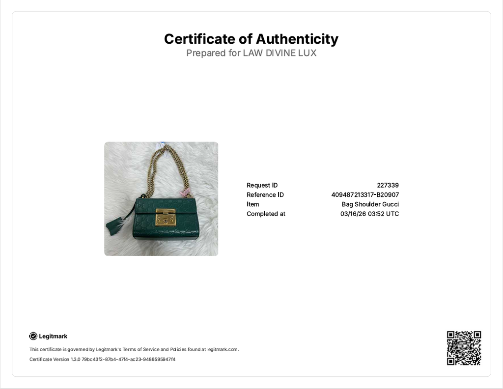 Padlock Shoulder Bag Guccissima Leather Small B20907