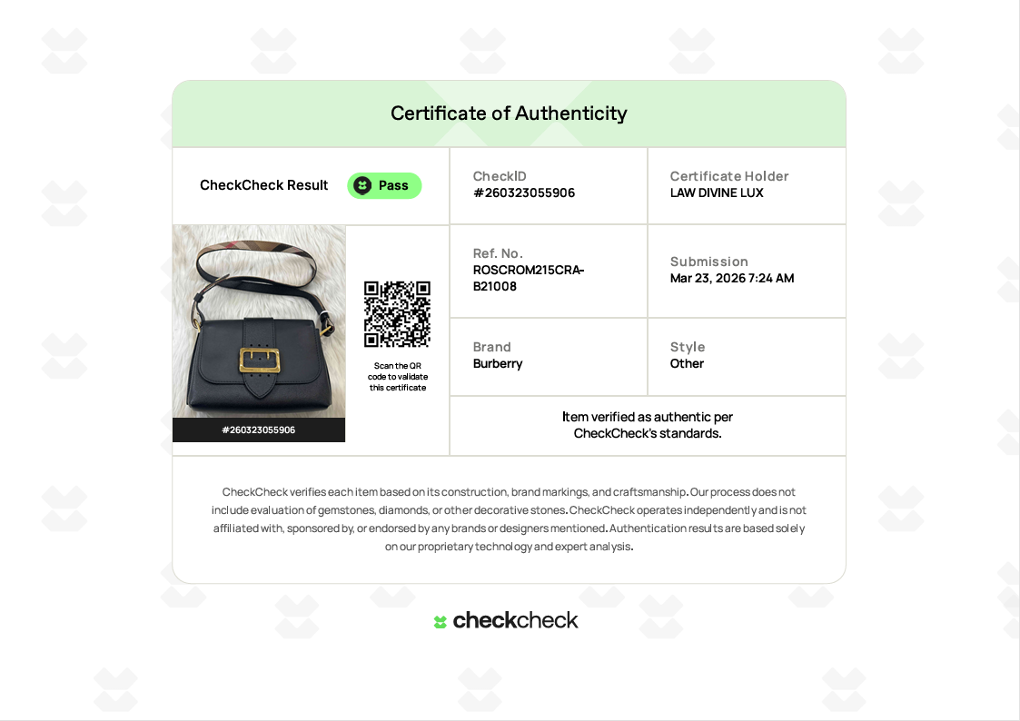 Leather Buckle Crossbody Bag B21008