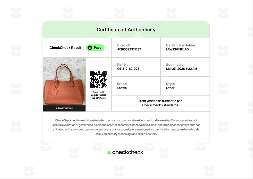 Loewe  Leather Tote B21026