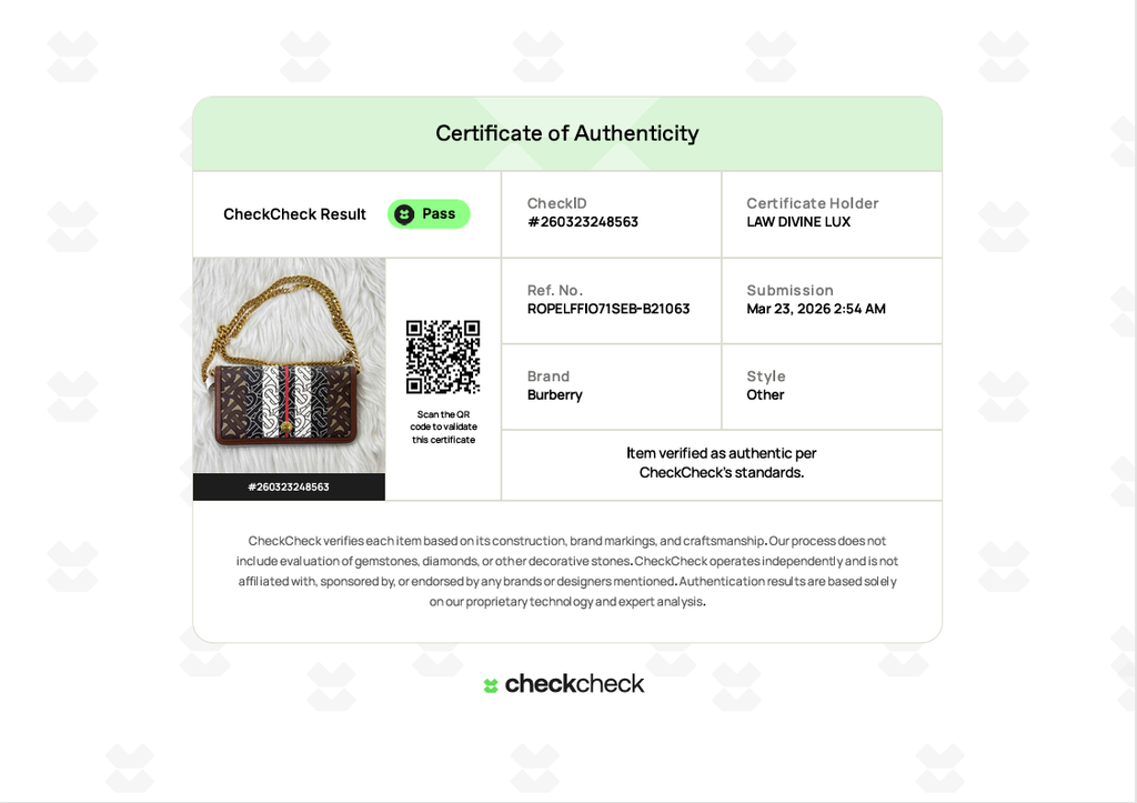 Rowe Wallet On Chain TB Monogram Wallet B21063