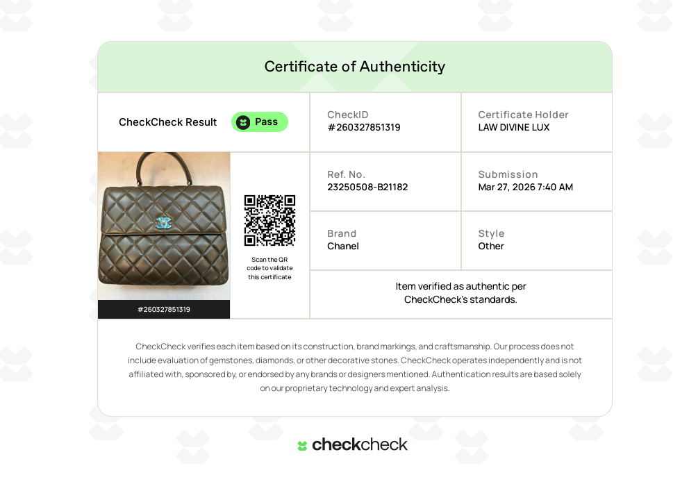 Quilted Lambskin Leather Large Trendy Bag B21182