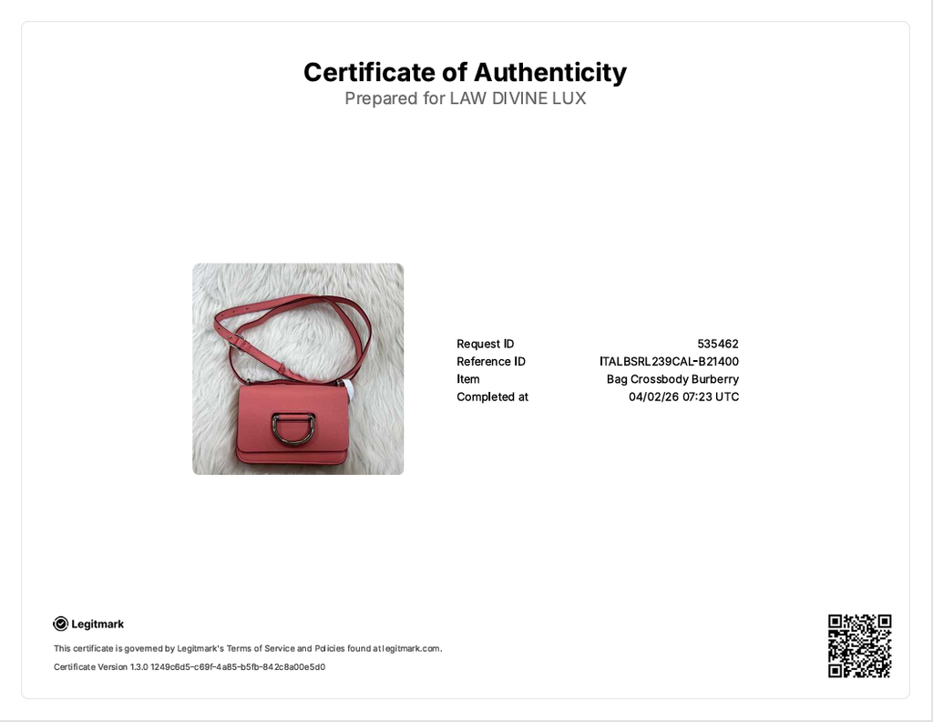 Goatskin Mini D-Ring Bag Bright B21400