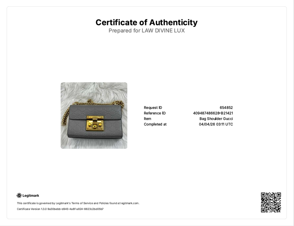 Padlock Shoulder Bag Guccissima Leather Small