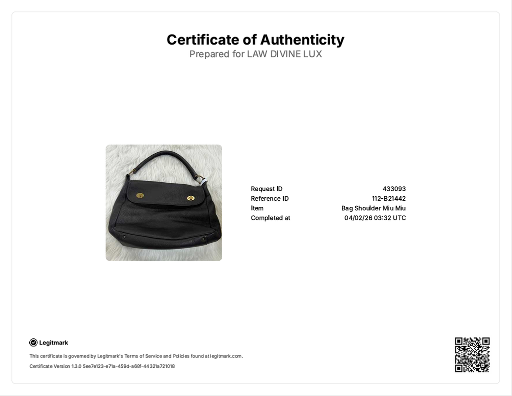 Rare Vintage MIU MIU Leather Handbag Shoulder Bag B21442