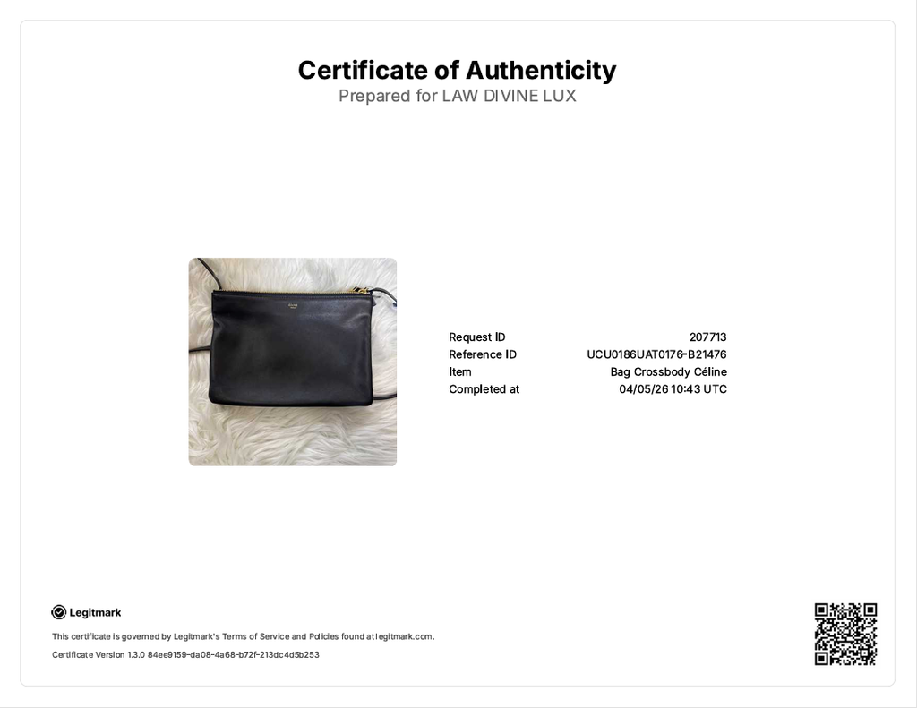 Trio leather crossbody bag B21476