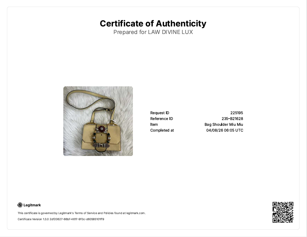Goat Leather Lady Jeweled w/ Strap B21628