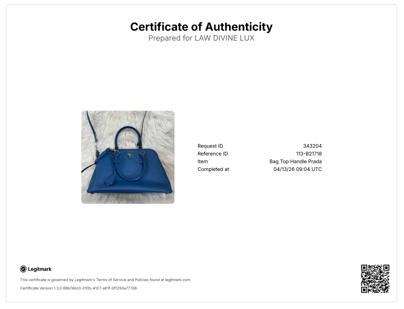 Prada Saffiano Lux Promenade Bag B21718