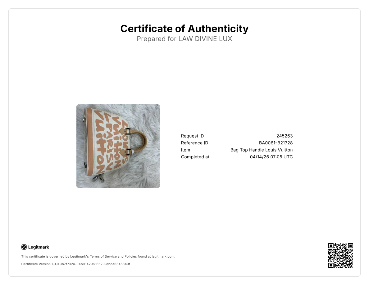 Louis Vuitton Limited Edition Stephen Sprouse Graffiti Alma Bag B21728