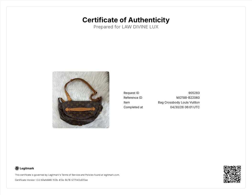 Louis Vuitton Bum Bag Monogram Canvas B22060