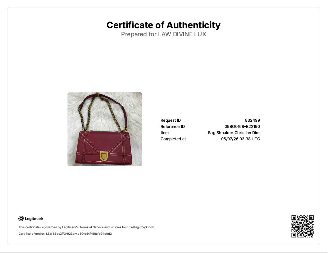 Lambskin Studded Medium Diorama Flap Bag B22190