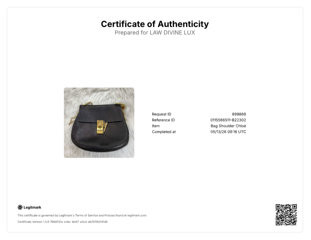 Chloé Leather Drew B22302
