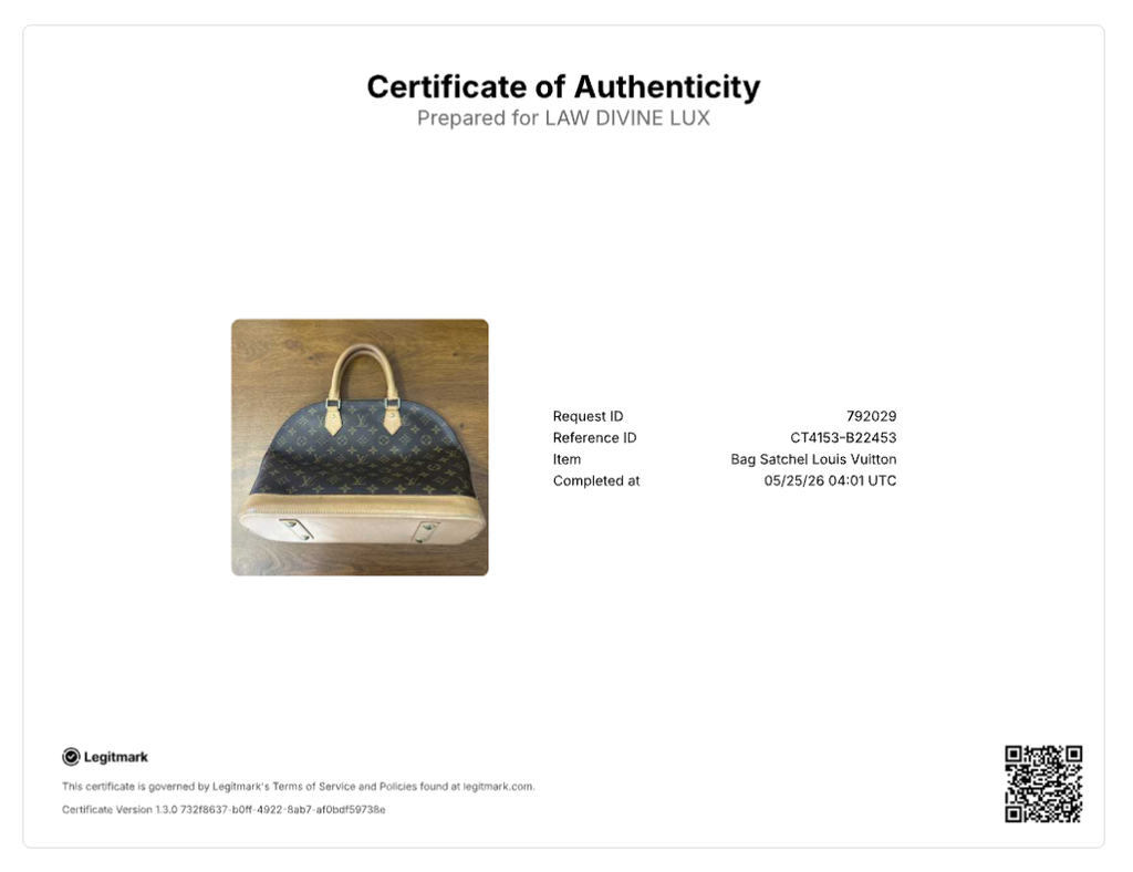 Louis Vuitton Alma PM in Monogram B22453