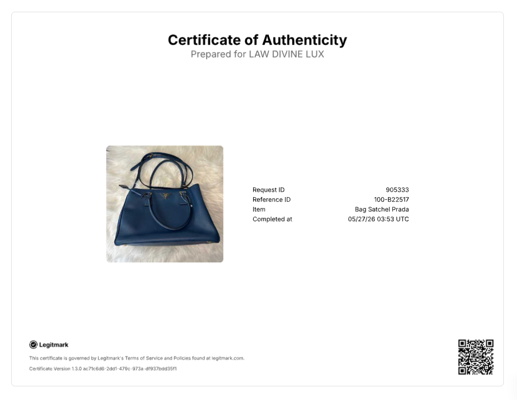 Saffiano Leather Galleria Small B22517