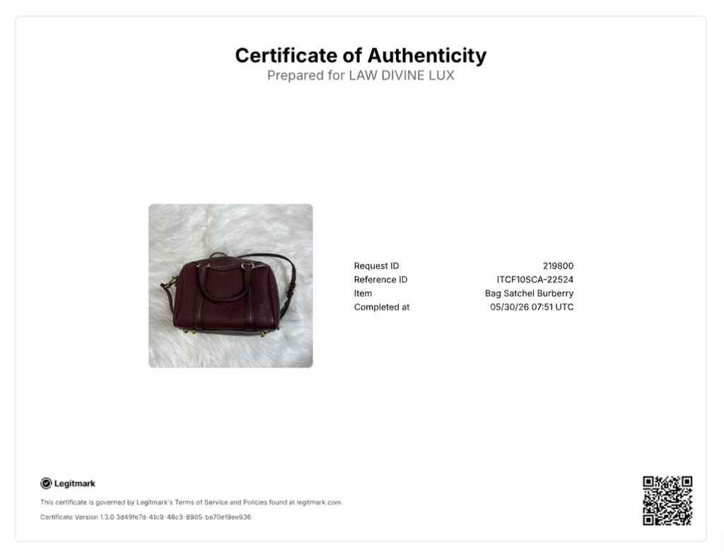 House Check Top Handle Bag B22524
