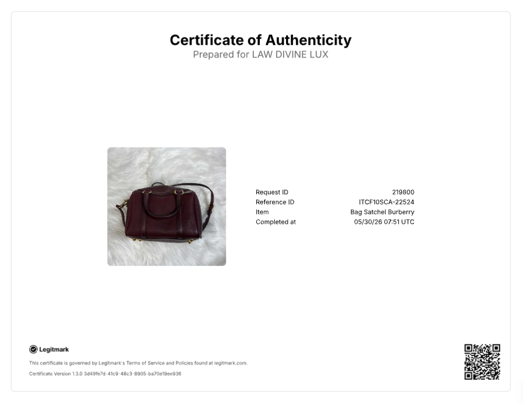 House Check Top Handle Bag B22524