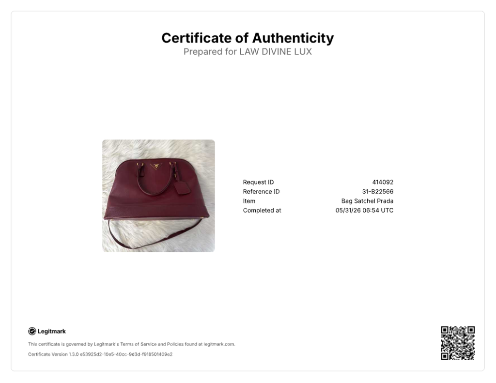 Prada Saffiano Lux Medium Promenade Bag B22566