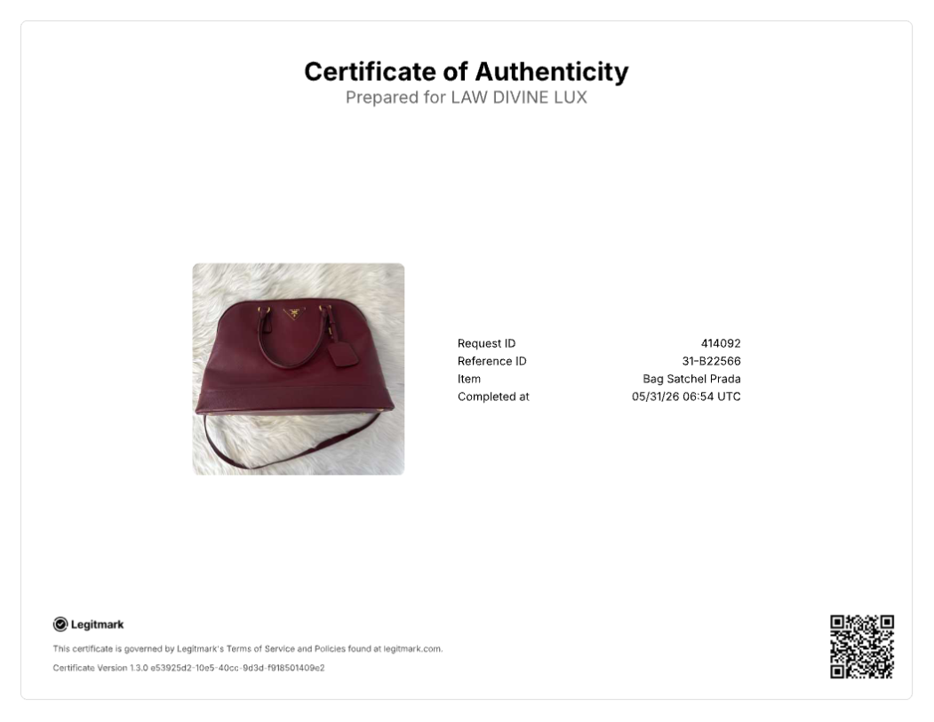 Prada Saffiano Lux Medium Promenade Bag B22566