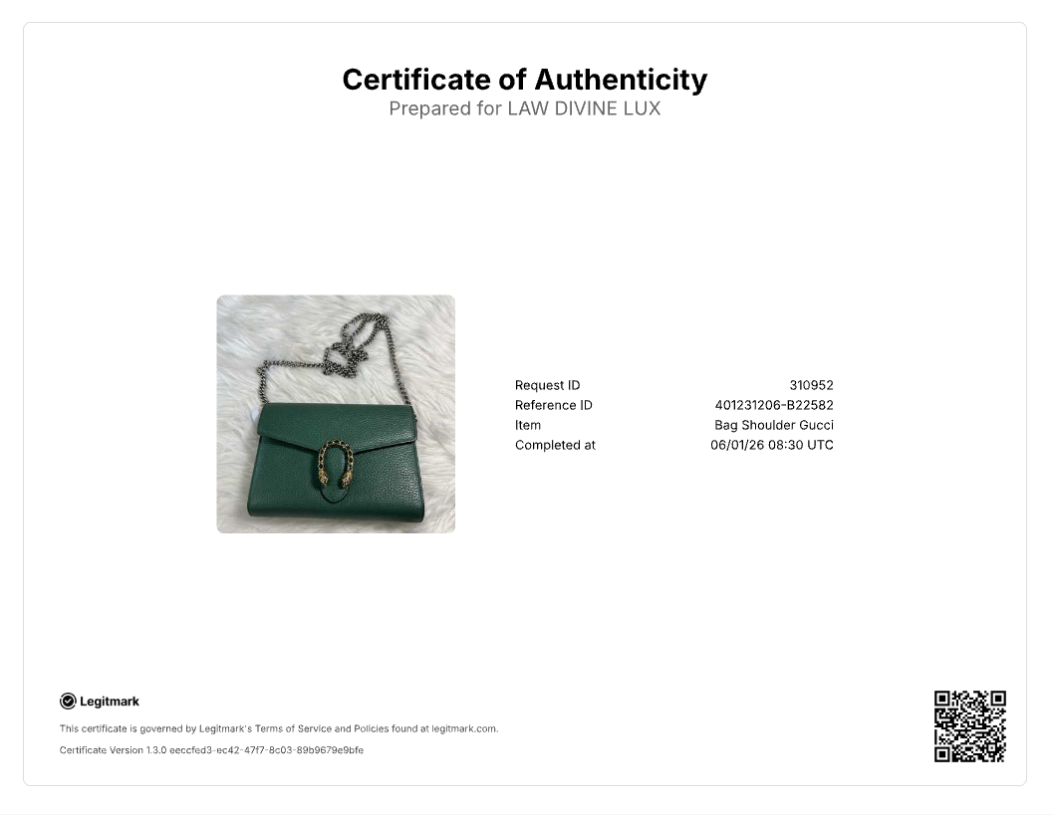 Gucci Dionysus Leather Wallet on Chain B22582
