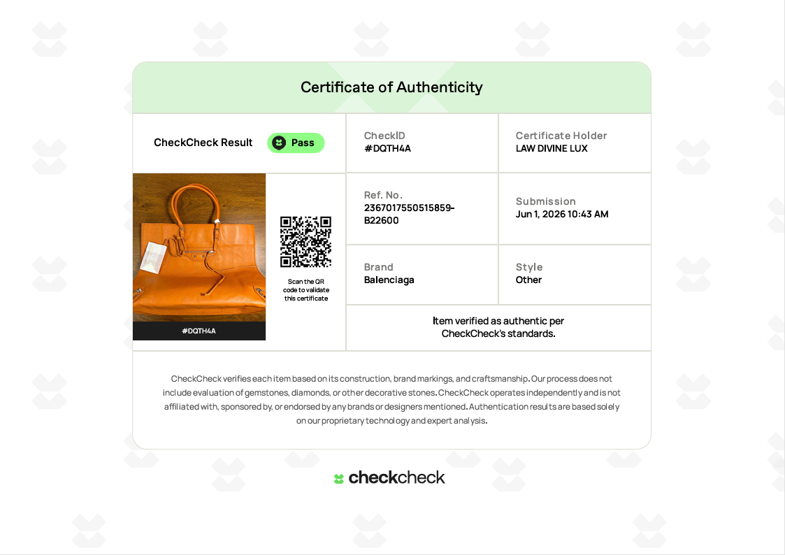 Papier A4 Classic Studs Bag Leather Medium B22600
