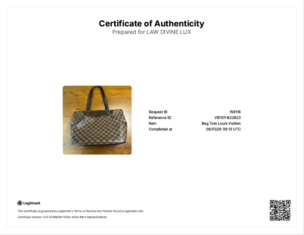 Damier Ebene Westminster GM B22623