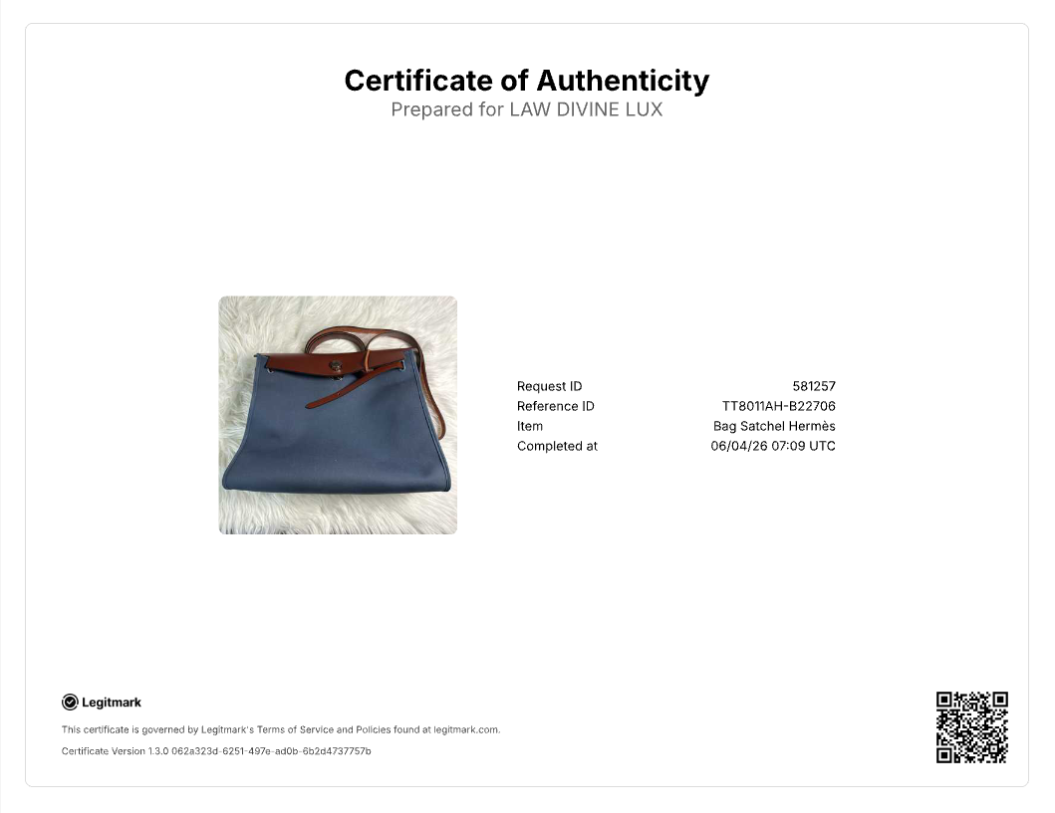 Hermès Herbag Zip Bag B22706
