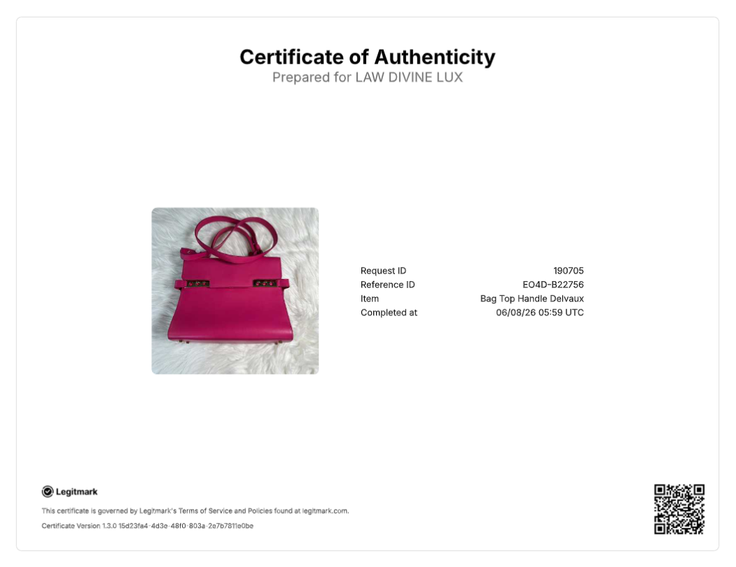Delvaux Tempête MM Bag B22756