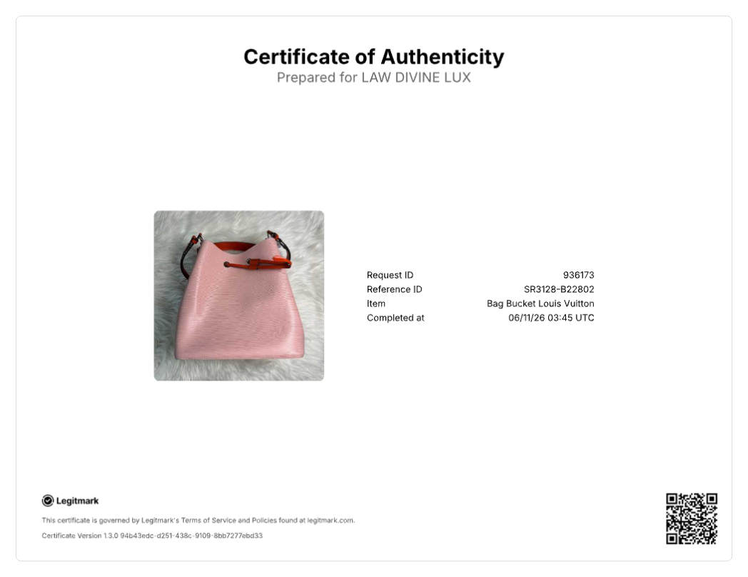 Louis Vuitton Epi NéoNoé MM bucket bag B22802