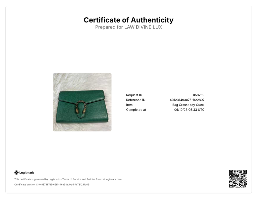 Gucci Dollar Calfskin Crystal Mini Dionysus Chain Wallet Bag B22807