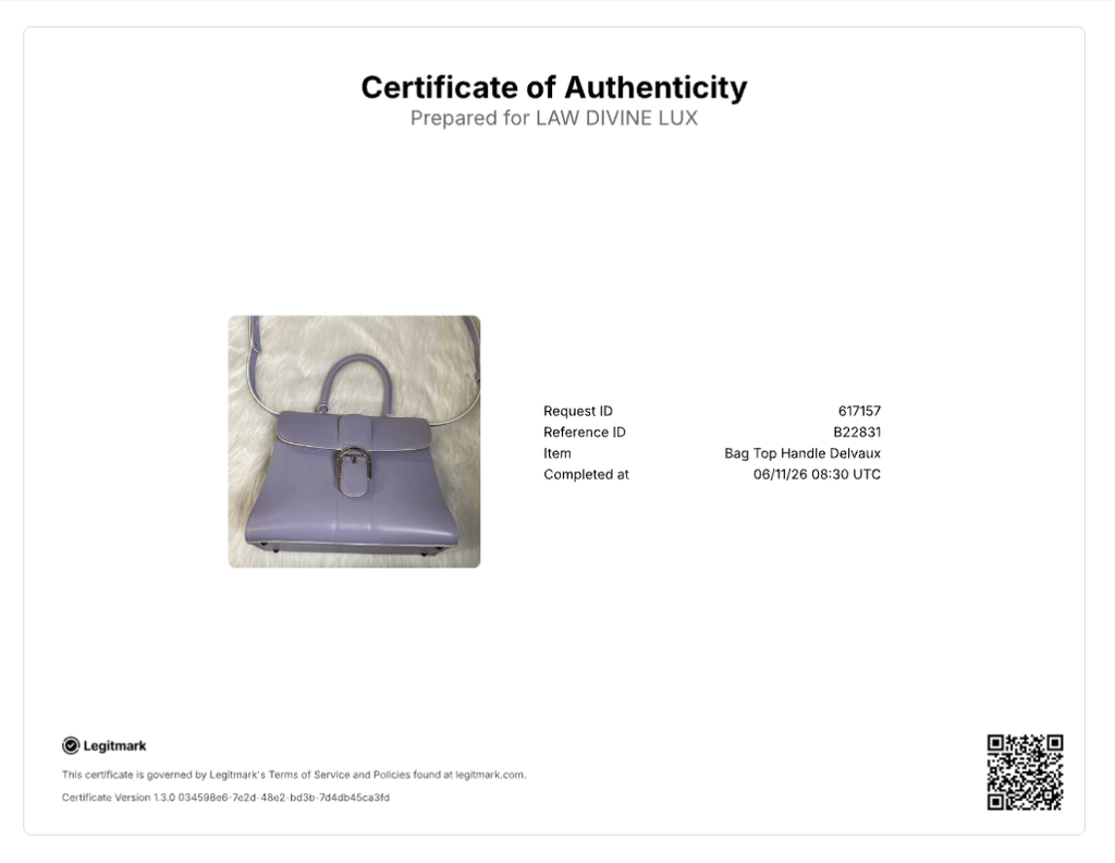 Delvaux Brillant MM Bag in Box Calf Leather B22831