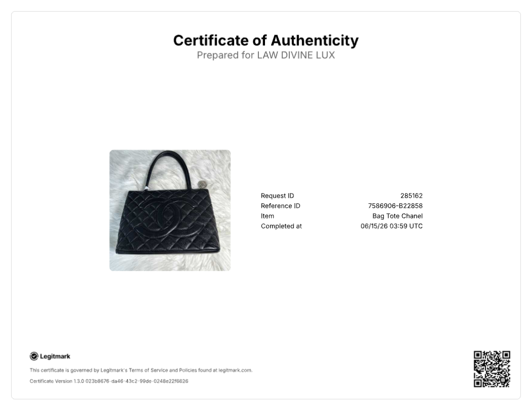 Chanel Caviar Quilted Timeless CC Medallion Tote Bag B22858