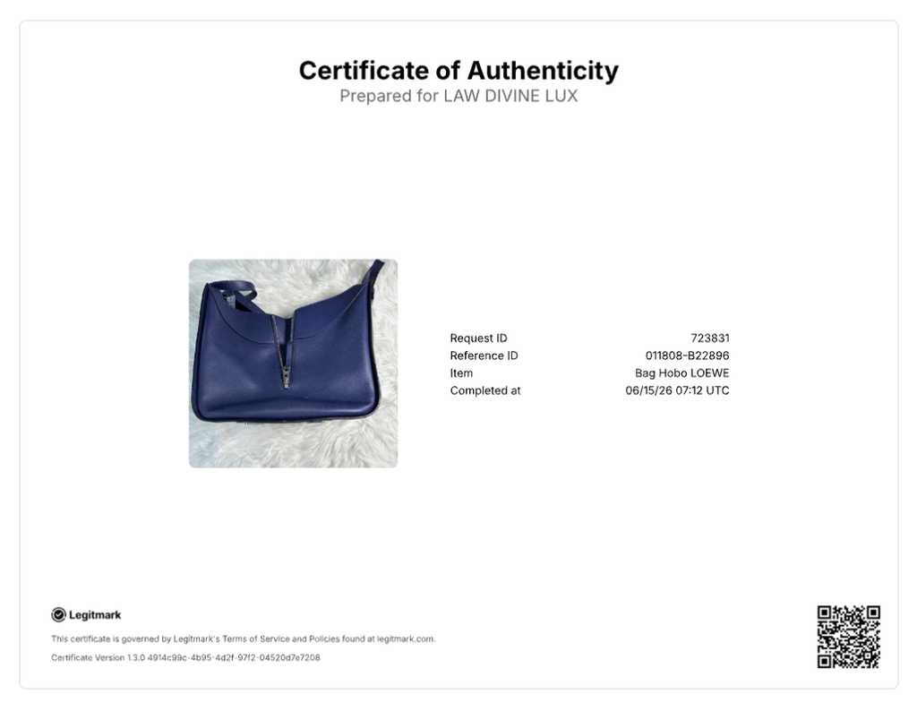 Loewe Soft Grained Calfskin Hammock Shoulder Bag B22896