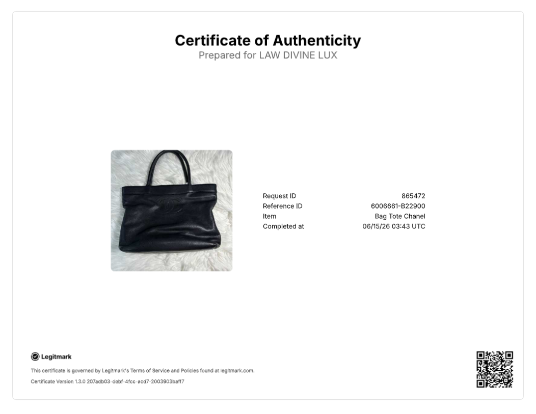 Chanel Caviar Skin Timeless CC Logo Tote Bag B22900