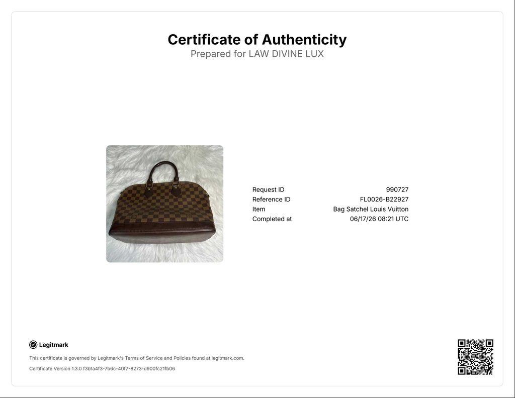 Alma Small Brown Leather Satchel B22927