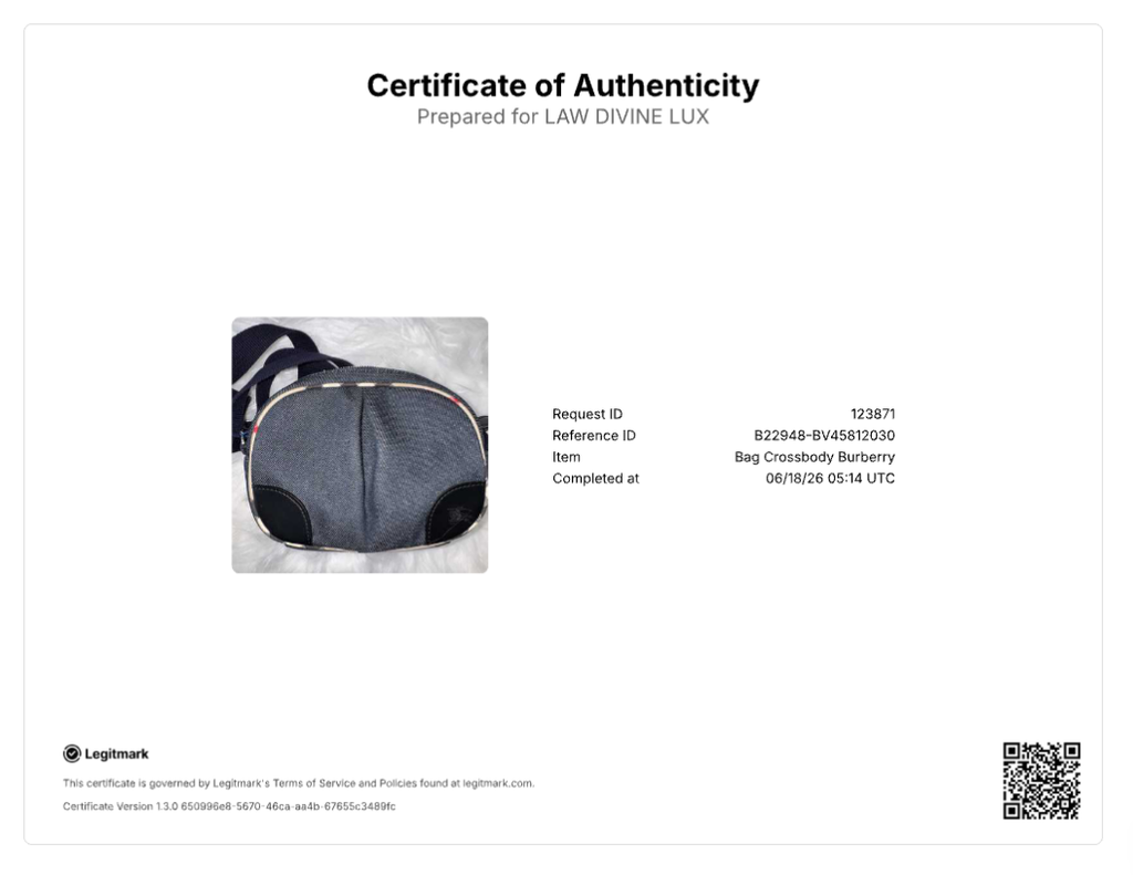 Burberry London Denim Nova Check Shoulder Bag B22948