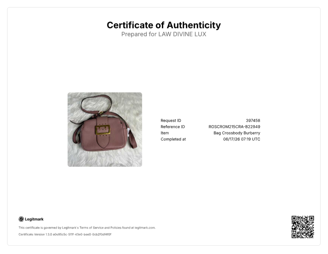 Burberry Small Soft Grained Leather Buckle Crossbody Bag B22949