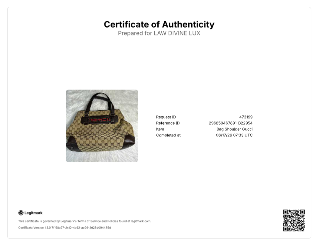 Gucci GG Canvas Web Dressage Tote Bag B22954
