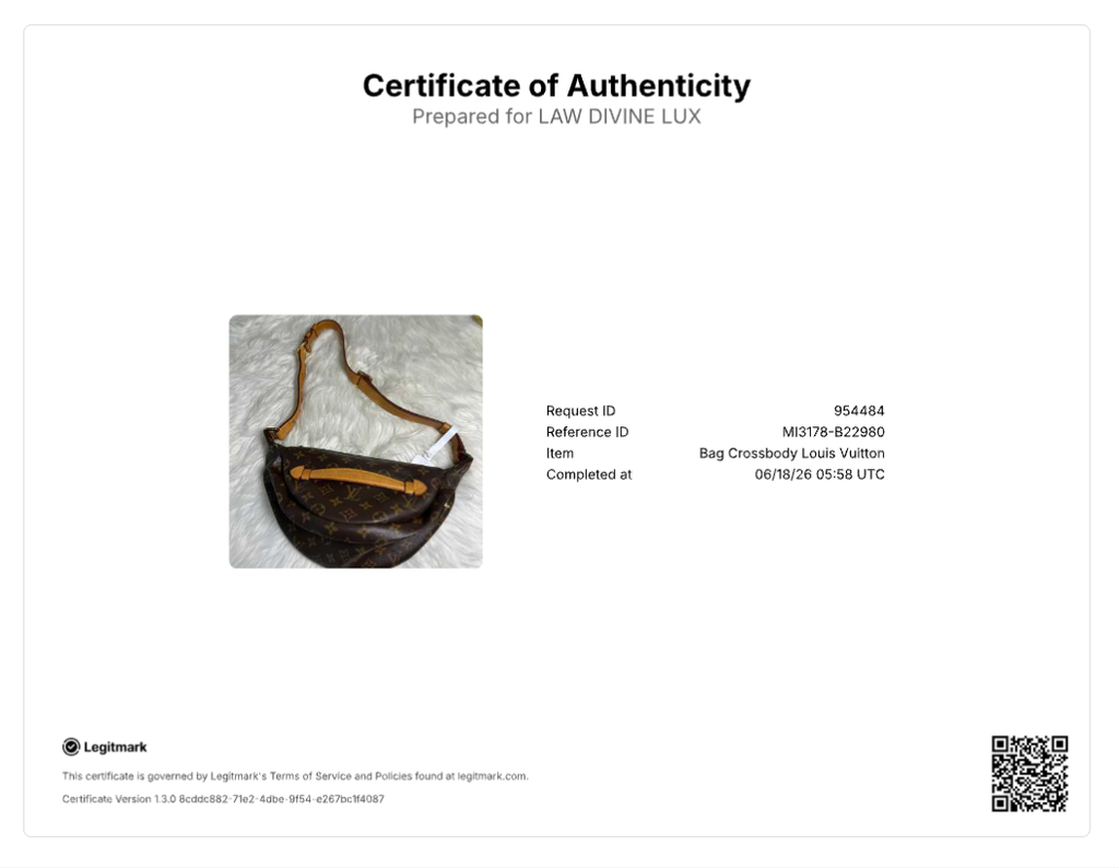 Louis Vuitton Monogram Bumbag B22980