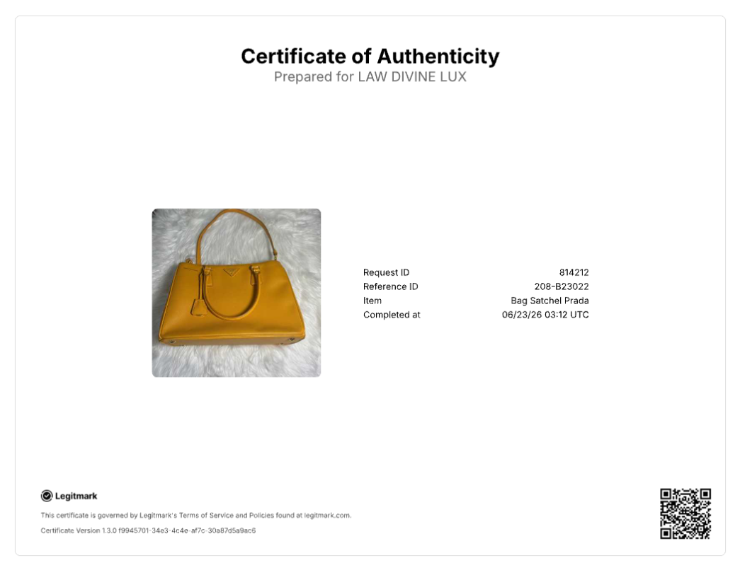 Prada Orange Saffiano Lux Leather Small Galleria Tote B23022